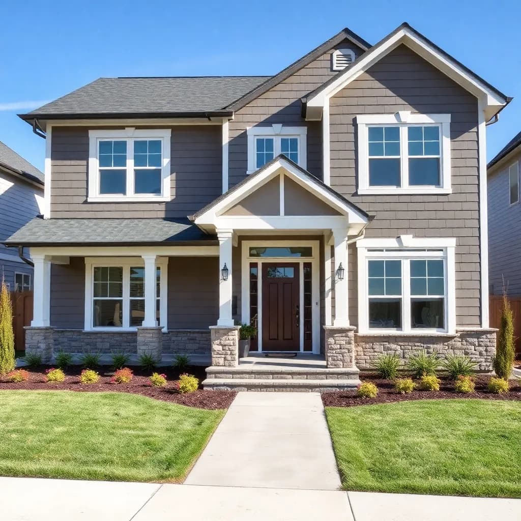 AI exterior design - room redesign example by DecorAI